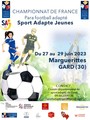 Affiche cf para foot adapte saj 2023