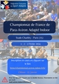 Affiche cf para aviron indoor 2024