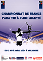 Affiche cf para tir %c3%80 l'arc adapte 2024
