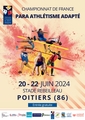Affiche cf para athletisme adapte 2024