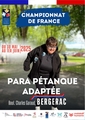 Affiche cf para petanque adaptee 2025