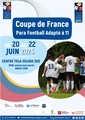 Affiche cfr para football a 11 adapte 2025