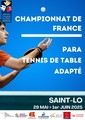 Affiche cf para tennis de table adapte 2025