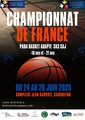 Affiche cf para basket adapte 3x3 saj 2025