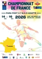 Affiche cf para football a 7 et a 5 adapte 2026