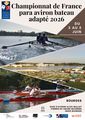 Affiche cf para aviron bateau adapte 2026