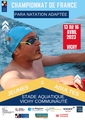 Affiche cf para natation adaptee 2023