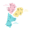 Carte nouvelle aquitaine